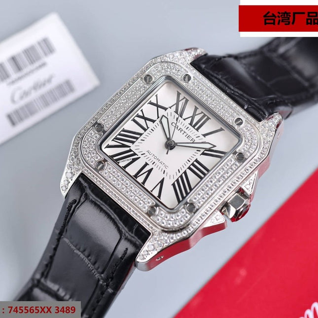 SANTOS 100XL DIAMOND STEEL CASE