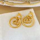 High-Quality Silver Alloy - 14K Gold Plated