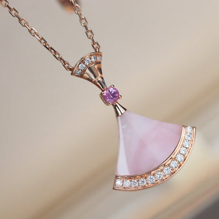 DREAM NECKLACE PINK MOP DIAMOND