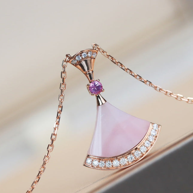 DREAM NECKLACE PINK MOP DIAMOND
