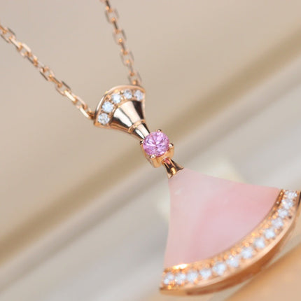 DREAM NECKLACE PINK MOP DIAMOND