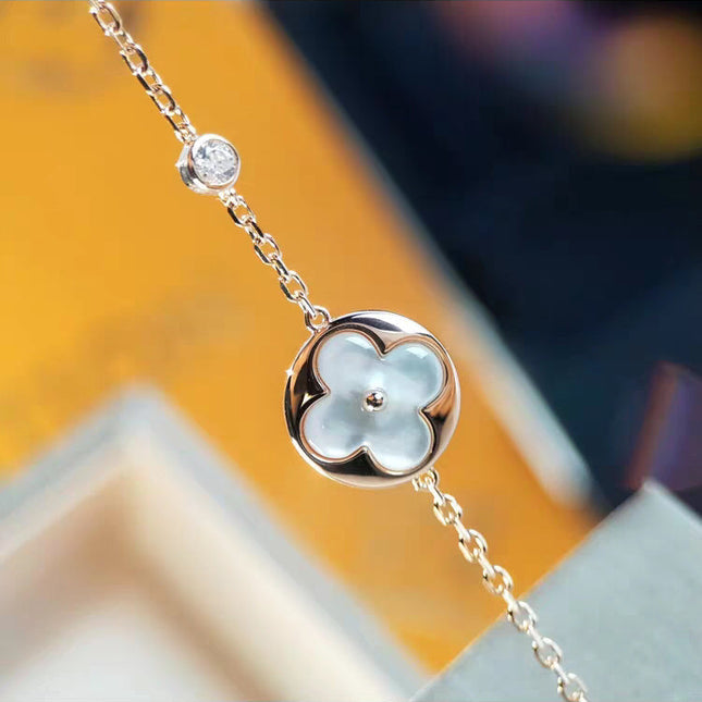 SUN MOP GOLD 1 DIAMOND NECKLACE