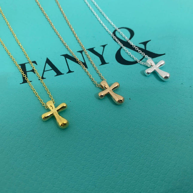 CROSS PENDANT MINI BARE CROSS NECKLACE