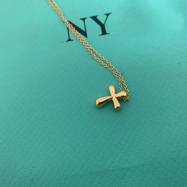 CROSS PENDANT MINI BARE CROSS NECKLACE