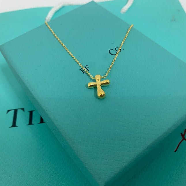 CROSS PENDANT MINI BARE CROSS NECKLACE