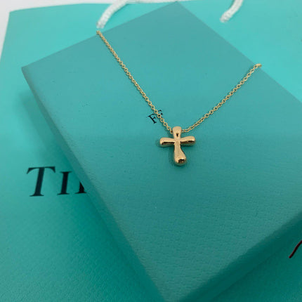 CROSS PENDANT MINI BARE CROSS NECKLACE