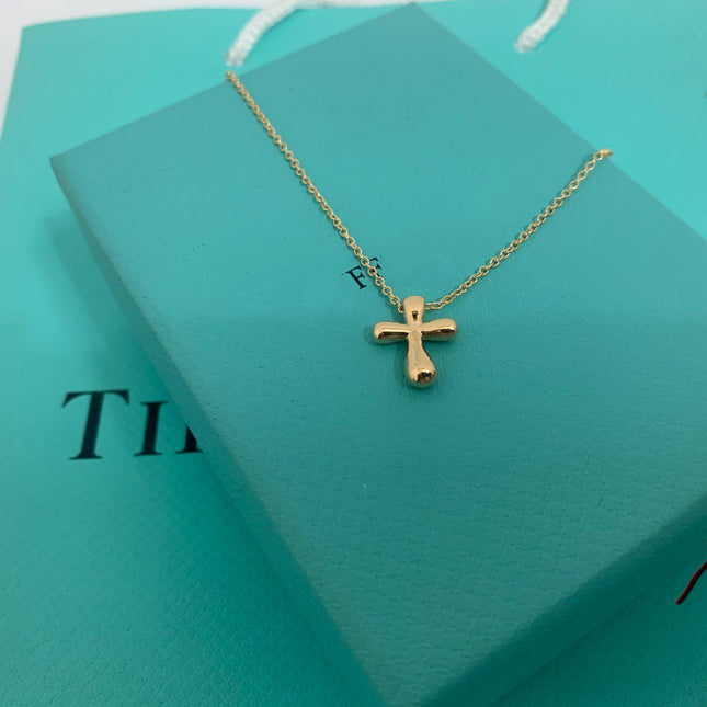 CROSS PENDANT MINI BARE CROSS NECKLACE