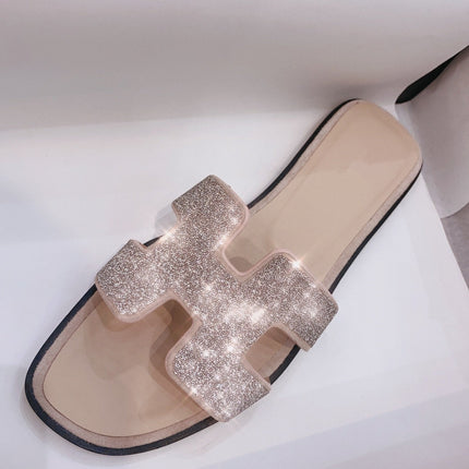 0ran Sandal Caviar Light Brown Leather