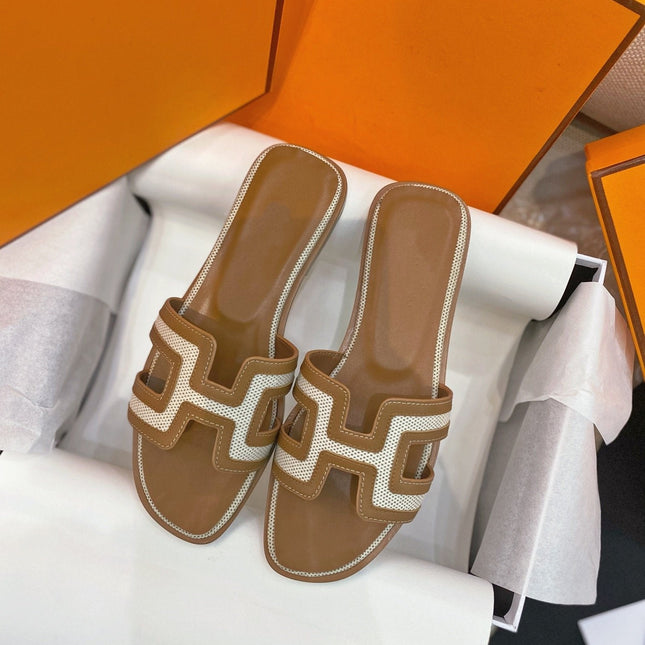 0ran Sandal Brown Leather