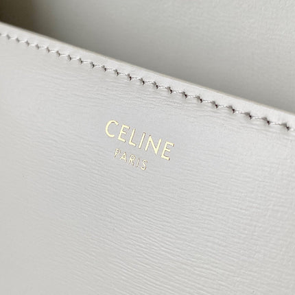 20 CHAIN EMBOSSED ARMPIT BAG WHITE CALFSKIN