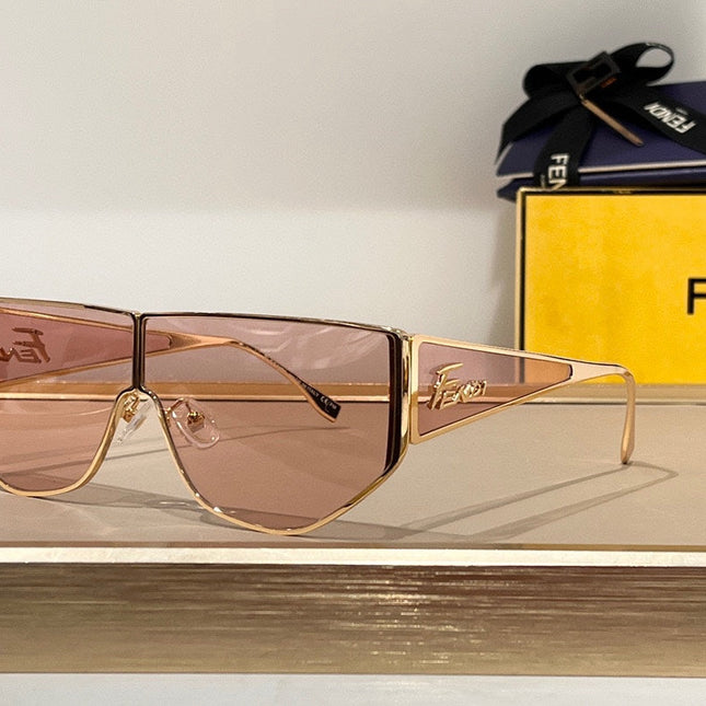 DISCO SQUARED SUNGLASSES FF M0093 IN METAL