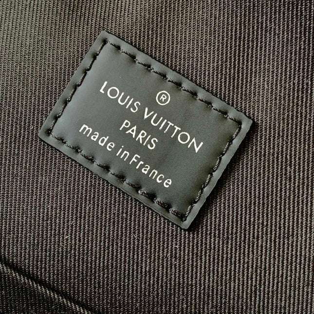 BACKPACK 40 IN BLACK MONOGRAM LAMBSKIN