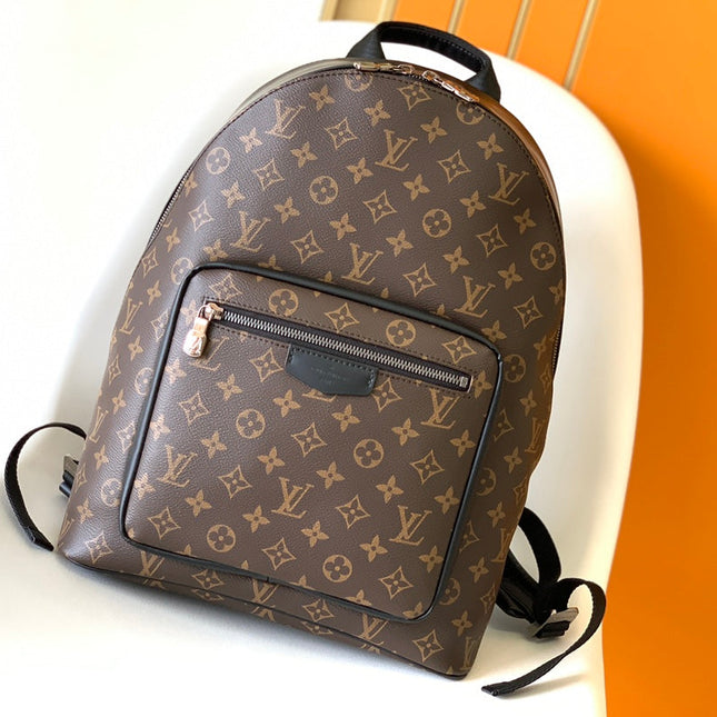 BACKPACK 40 IN BROWN MONOGRAM LAMBSKIN