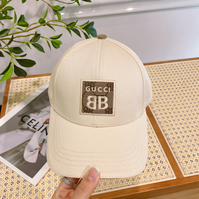 BASEBALL HAT IN BEIGE CREAM JACQUARD FABRIC 219951