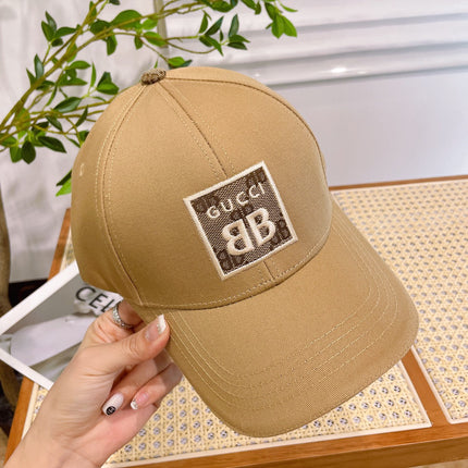 BASEBALL HAT IN PEANUT BROWN JACQUARD FABRIC 219952