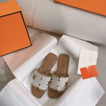 0RAN SANDAL GRAY CLOUD CANVAS