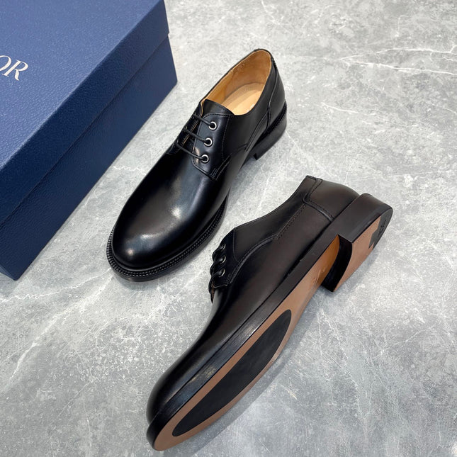 CD HOMME LOAFER BLACK CALFSKIN