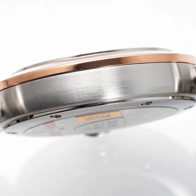 PASHA DE CARTIER WATCH ROSE GOLD AND SILVER CASE 30 MM