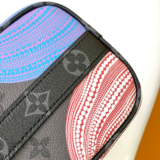 KEEPALL BANDOULIÈRE 21 IN MULTICOLOR CALFSKIN