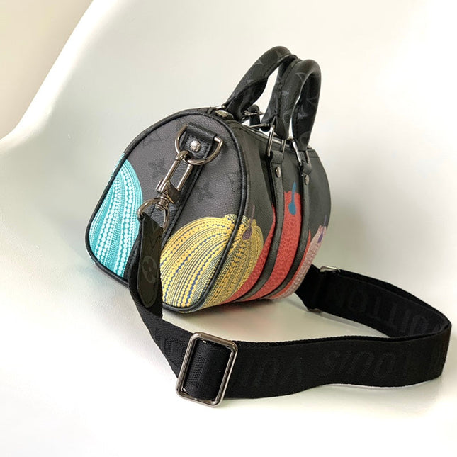 KEEPALL BANDOULIÈRE 21 IN MULTICOLOR CALFSKIN
