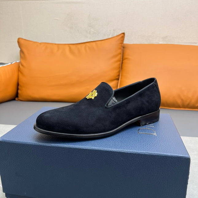 CD SPARROW LOAFER BLACK SUEDE