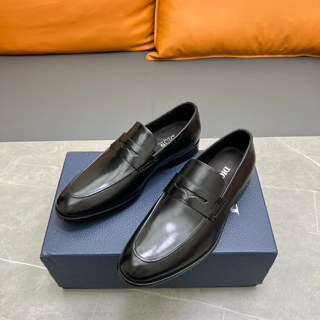 CD GRANVILLE LOAFER BLACK POLISHED CALFSKIN
