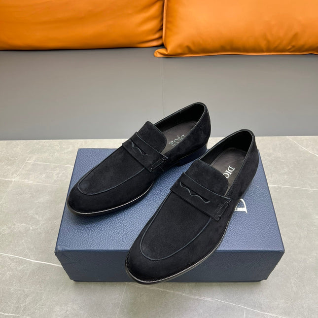 CD GRANVILLE LOAFER BLACK SUEDE