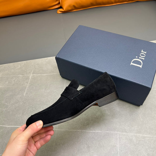 CD GRANVILLE LOAFER BLACK SUEDE