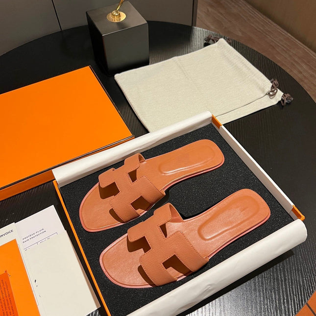 0RAN SANDAL Leather Carrot