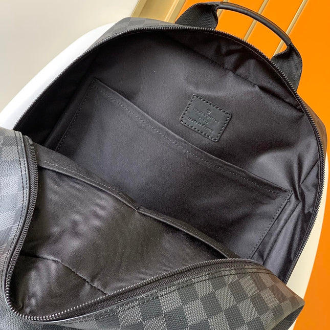 BACKPACK 41.5 IN BLACK MONOGRAM LAMBSKIN