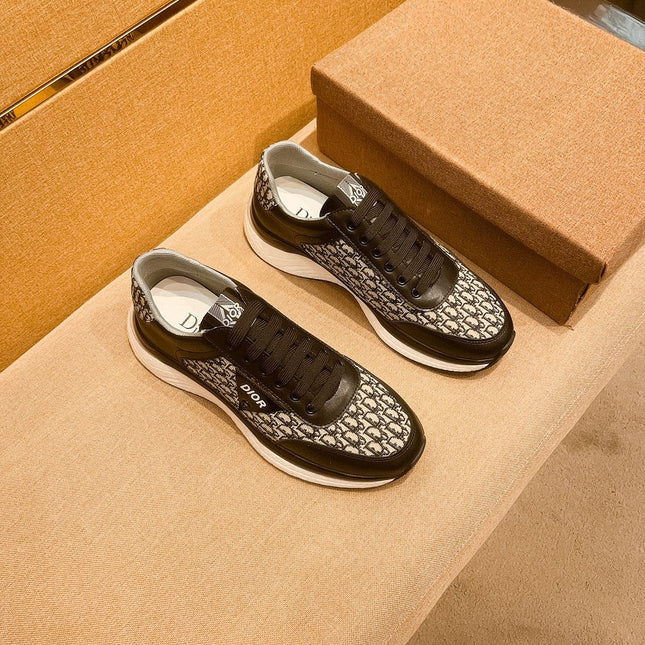 CD SALVATORE FERRAGAMO SNEAKER BLACK JACQUARD