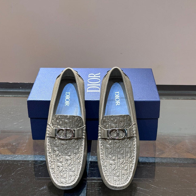 CD ODÉON LOAFER SAGE GREEN CALFSKIN