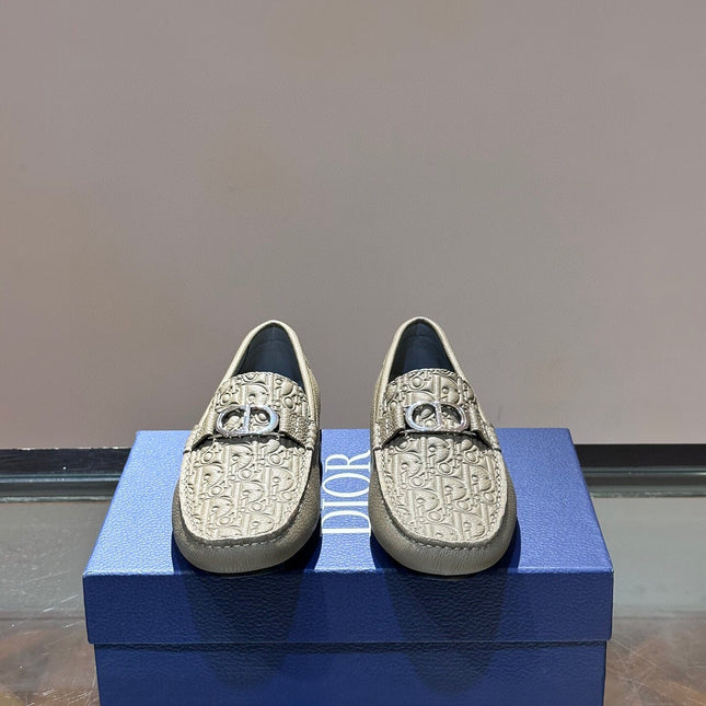 CD ODÉON LOAFER SAGE GREEN CALFSKIN