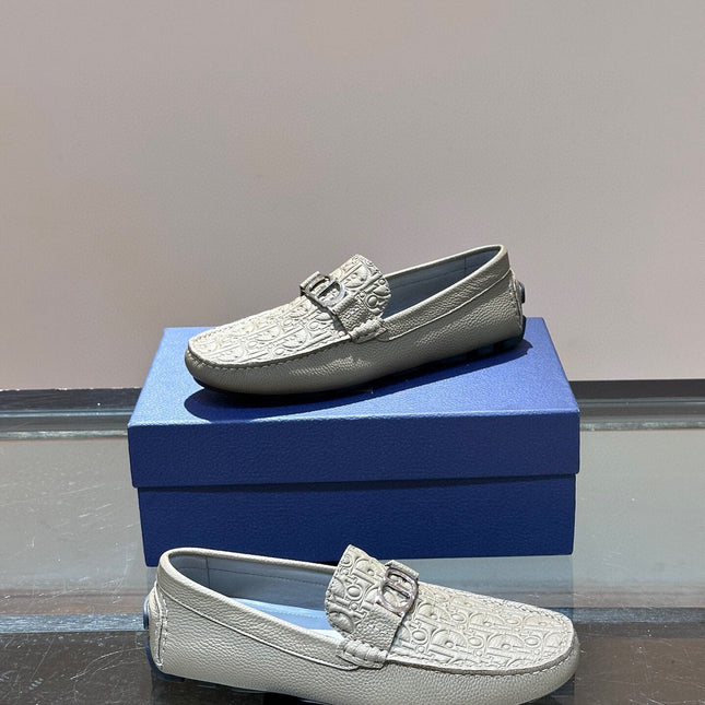 CD ODÉON LOAFER SAGE GREEN CALFSKIN