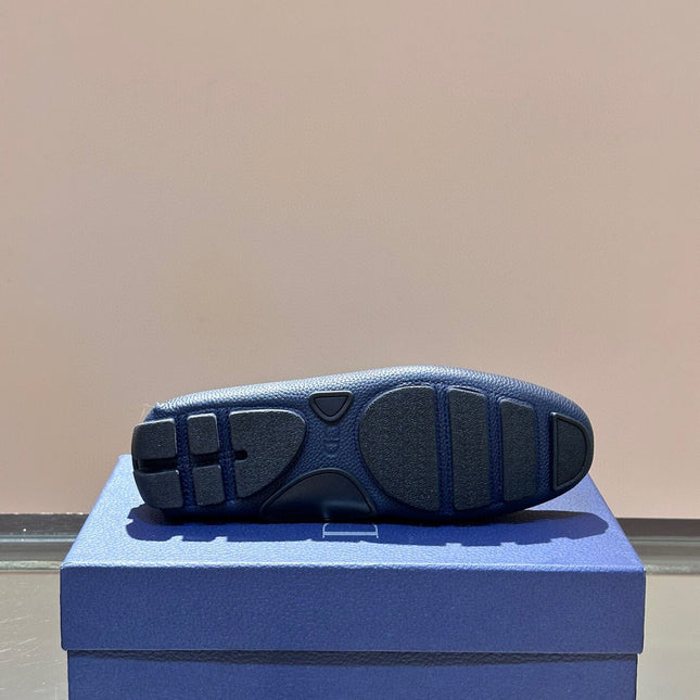 CD ODÉON LOAFER COBALT CALFSKIN