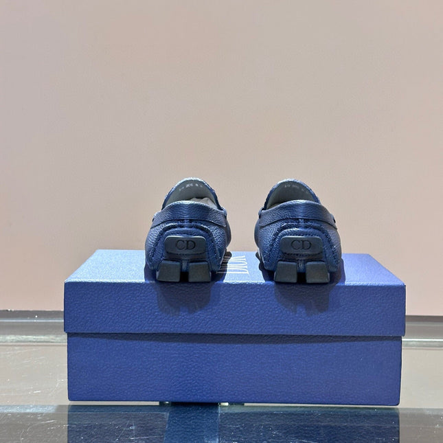 CD ODÉON LOAFER COBALT CALFSKIN