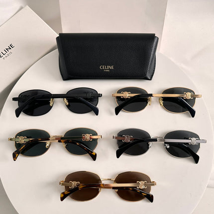 TRIOMPHE SUNGLASS CL40069U IN METAL