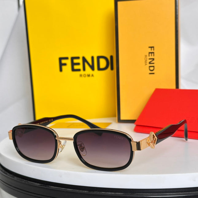 SELLERIA RECTANGULAR FRAME SUNGLASSES FD8131 IN ACETATE