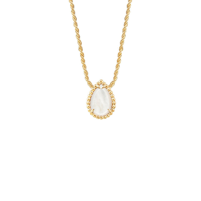 SERPENT BOHEME MOP PINK GOLD NECKLACE