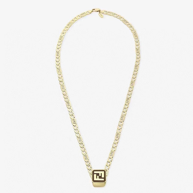 FOREVER FF GOLD NECKLACE