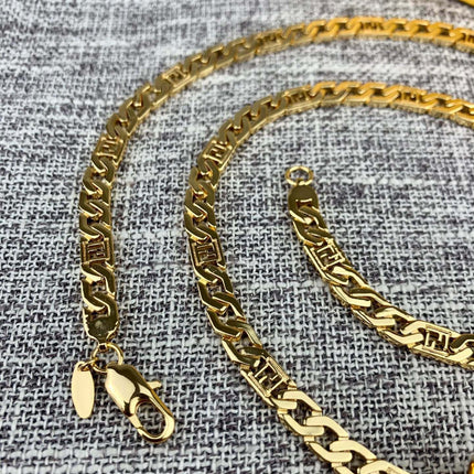 FOREVER FF GOLD NECKLACE