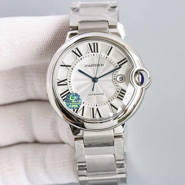 BALLON BLEU 42 SILVER STEEL DIAL BRACELET