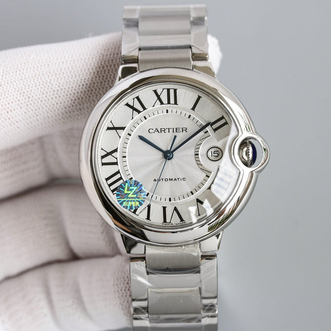 BALLON BLEU 42 SILVER STEEL DIAL BRACELET