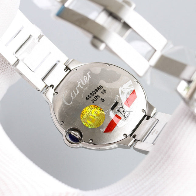 BALLON BLEU 42 SILVER STEEL DIAL BRACELET