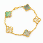 High-Quality Silver Alloy - 14K Gold Plated
