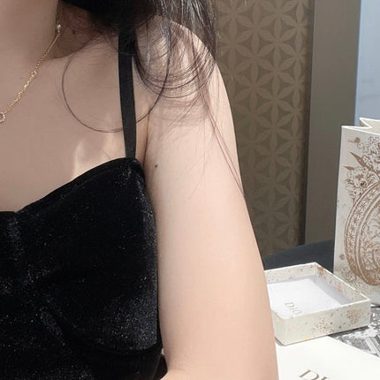 CLAIR D LUNE NECKLACE PEARL GOLD