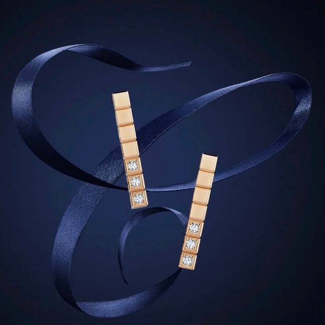 HAPPY HEART EARRINGS DIAMOND