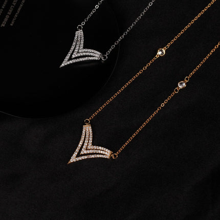 MESSIK HEART DIAMOND NECKLACE