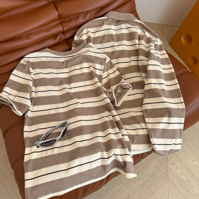 MIU STRIPED TEE IN TWO VERSIONS 25S IN COTTON 265679