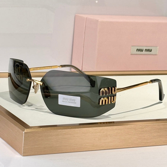 LOGO SUNGLASSES SMU54YS IN METAL